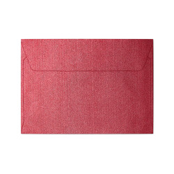 Krāsainas aploksnes Galeria Papieru Pearl C6, 120g/m², 10gab/iep, Red