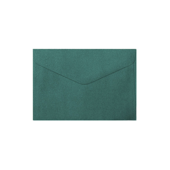 Krāsainas aploksnes Galeria Papieru Pearl C6, 150g/m², 10gab/iep, Green
