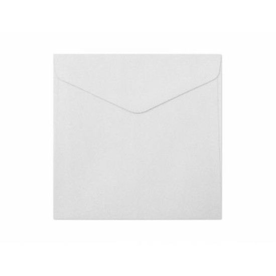 Krāsainas aploksnes Galeria Papieru Pearl 160x160mm, 150g/m², 10gab/iep, Diamond white
