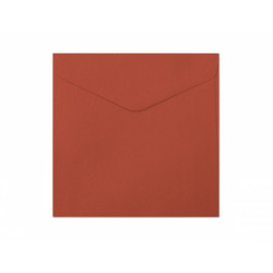 Krāsainas aploksnes Galeria Papieru Pearl 160x160mm, 150g/m², 10gab/iep, Red