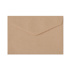 Krāsainas aploksnes Galeria Papieru Nature C6, 120g/m², 10gab/iep, Dark Beige