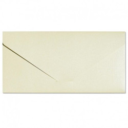Krāsainas aploksnes Galeria Papieru Pearl DL, 220g/m², 5gab/iep, Cream