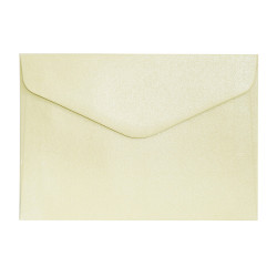 Krāsainas aploksnes Galeria Papieru Pearl B6, 150g/m², 10gab/iep., Cream