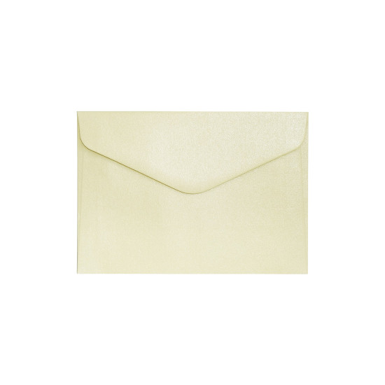 Krāsainas aploksnes Galeria Papieru Pearl C6, 150g/m², 10gab/iep, Cream