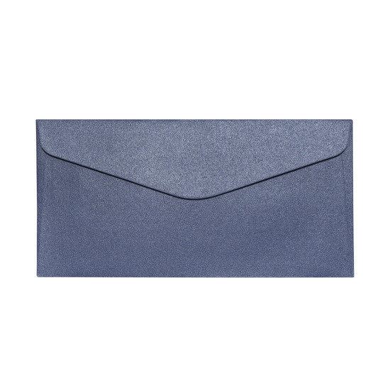 Krāsainas aploksnes Galeria Papieru Pearl DL, ,150g/m², 10gab/iep, Navy Blue