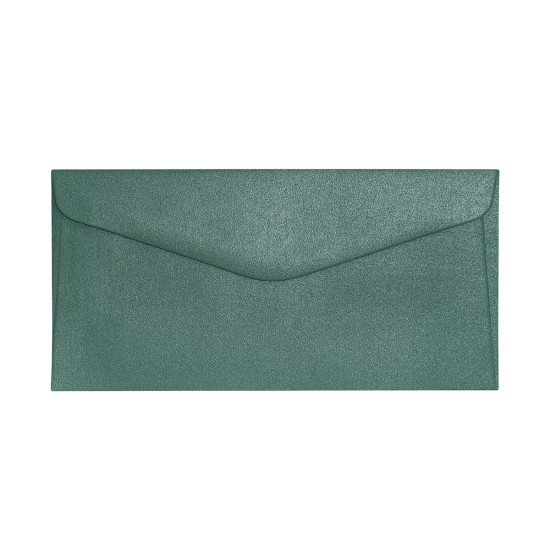 Krāsainas aploksnes Galeria Papieru Pearl DL, 150g/m², 10gab/iep, Green