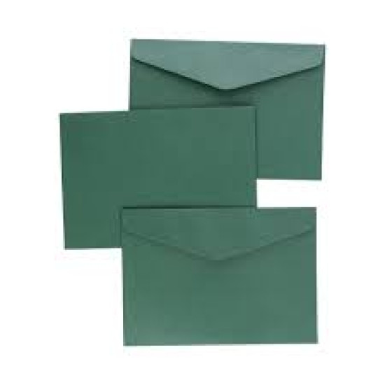 Krāsainas aploksnes Galeria Papieru Pearl C5, 150g/m², 10gab/iep, Green