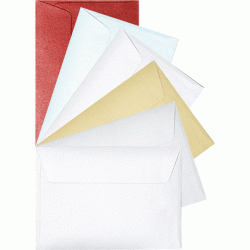 Krāsainas aploksnes Galeria Papieru Pearl C6, 120g/m² 10gab/iep  Silver