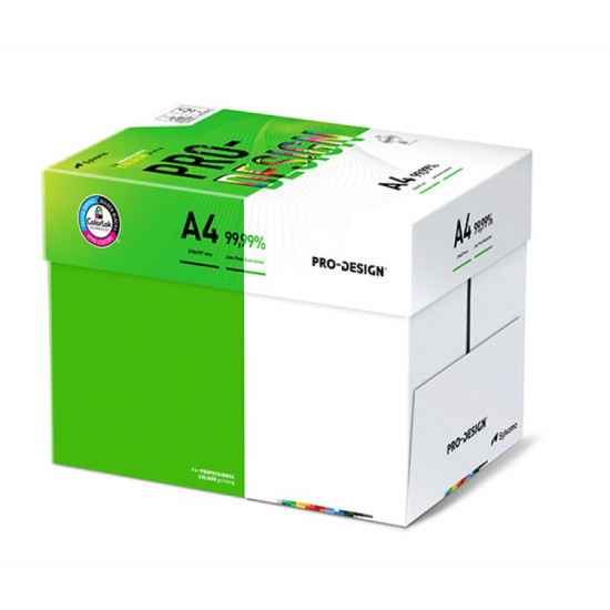 Papīrs PRO-DESIGN satin A++, 100g, A4 (500)