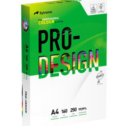 *Papīrs PRO-DESIGN satin A++, 160g, A4 (250)