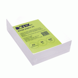 *Papīrs DATEX A5, 80g/m², 500 loksnes, balts