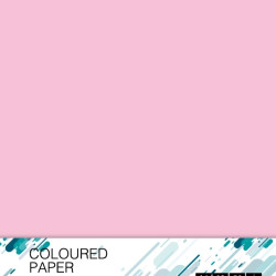 Krāsains papīrs College A4 80g/m², 50 loksnes, OPI74, Flamingo