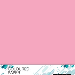 Krāsains papīrs College A4 80g/m², 50 loksnes, PI25, Pink