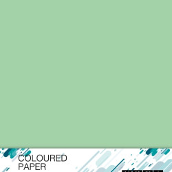 Krāsains papīrs College A4 80g/m², 50 loksnes, MG28, Medium Green