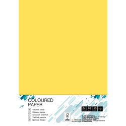 Цветная бумага College CY39, Canary Yellow, 80gsm