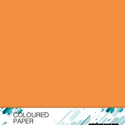 Krāsains papīrs College A4 80g/m², 50 loksnes, MO15, Mandarin