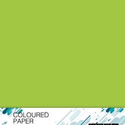 Krāsains papīrs College A4 80g/m², 50 loksnes, LG46, Lime Green