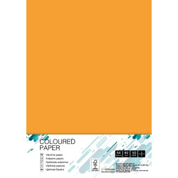 *Krāsains papīrs College A4 80g/m², 50 loksnes, AG10, Old Gold