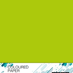 Krāsains papīrs College A4 80g/m², 50 loksnes, Neon Green