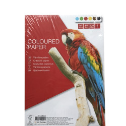 Krāsains papīrs College A4 80g/m², 120 loksnes, 6 toņi