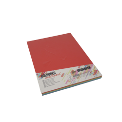 Krāsains papīrs College A4 160g/m², 70 loksnes, 7 krāsas