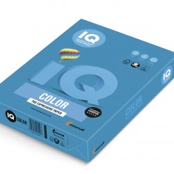 Krāsains papīrs IQ A4 160g/m², 250 loksnes, DB49, Deep blue