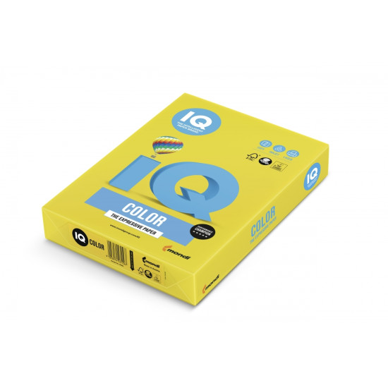 Цветная бумага IQ IG50 с защитой от просвечивания, Yellow