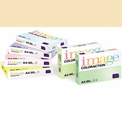 Krāsains papīrs Image A4 160g, 50 loksnes Cream Nr.13
