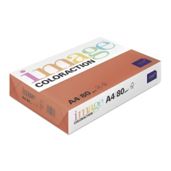 Krāsains papīrs IMAGE COLORACTION 80g, A4, 500 loksnes, sarkans London/Dark Red