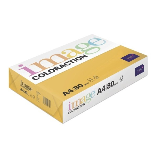 *Papīrs IMAGE COLORACTION 80g, A4 (500) vidēji oranža Venezia