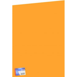 Krāsains kartons Kreska A3, 160g/m², 1 loksne, spilgti oranžs