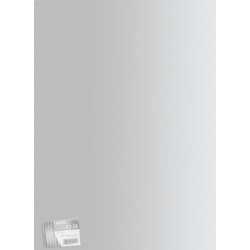 Krāsains kartons Kreska A3, 160g/m², 1 loksne, sudraba krāsā