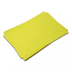 Krāsains kartons Kreska A3, 160g/m², 1 loksne, citronu