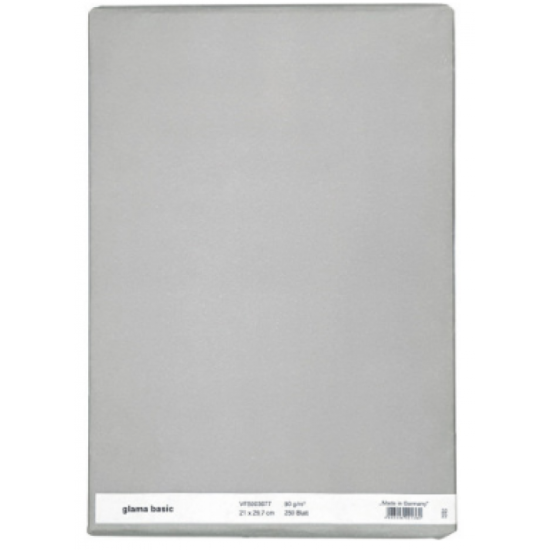 Pauspapīrs Glama Basic A4, 90g/m², 250 loksnes