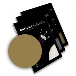 Tekstūrpapīrs Curious Metalics A4, 120g/m², 50 loksnes, gold leaf