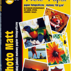 *Fotopapīrs YELLOW A4, matēts (50) 190g