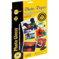 *Fotopapīrs YELLOW LASER A4, glancēts (20) 200g