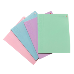 *Rūtiņu klade Alt Zefir Colours A5, 48 lapas, mīkstos vākos, asorti