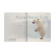 Rūtiņu klade Bruno Visconti Polar Bear Cub, A5, 48 lapas, mīkstos vākos