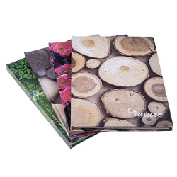 **Klade cietos vākos Office Products Nature A5, 96 lapas, rūtiņu