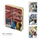 Арт-журнал Bruno Visconti Art Journal, Multicolor, с разделителями