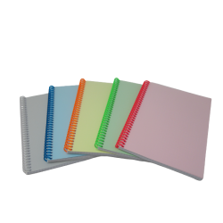 Тетрадь College Спиральная, Assorted Pastel