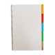 Тетрадь College Spiral Notebook, Multicolor, 5 Разделителей