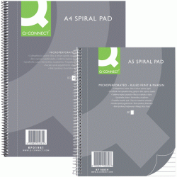 *Klade ar spirāli Q-connect A5, līniju (80)