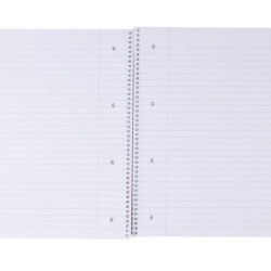 *Klade ar spirāli Office Products A4, 8 lapas, līniju, sakrana