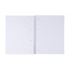 *Klade ar spirāli Office Products A4, 8 lapas, līniju, sakrana