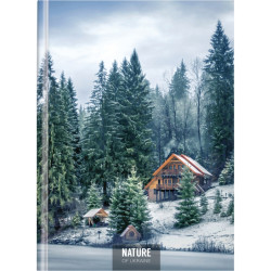 *Klade cietos vākos OPTIMA Nature of Ukraine: Winter A4 (96)