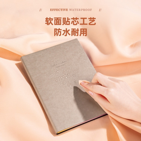 Блокнот DELI, Green, бумага устойчивая к просачиванию