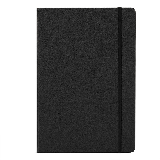 Записная книжка DELI EN112G, Black, Износостойкая обложка