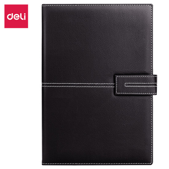 Блокнот DELI EN142G, Black, Magnetic Closure